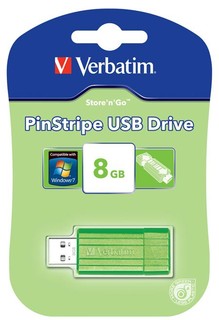 Флеш диск Verbatim 8Gb Eucalyptic green