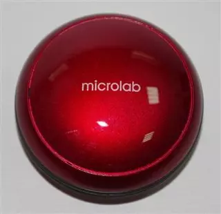 Колонки MICROLAB MD112 красные, USB, SD card, FM (1W RMS)