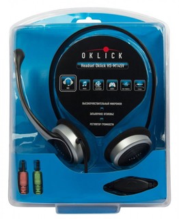 Гарнитура Oklick HS-M145V Регулятор громкости