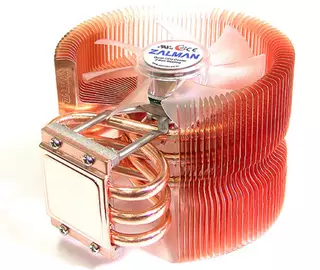 Вентилятор Zalman 9500A LED Soc-775/1155/754/940/AM2/AM3 2xBall blue LED