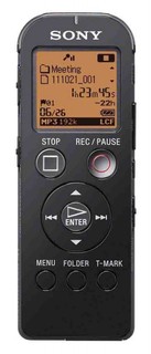 Цифровой диктофон Sony ICDUX522B.CE7 2Gb Black