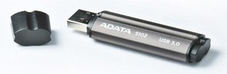 Флеш Диск USB 3.0 8Gb A-Data S102 PRO серый