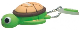Флеш Диск Emtec 8Gb M316 Фигурка Sea Turtle USB 2.0