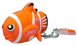 Флеш Диск Emtec 8Gb M317 Фигурка Clown Fish USB 2.0