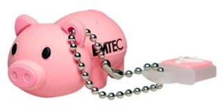 Флеш Диск Emtec 8Gb M319 Фигурка Pig USB 2.0