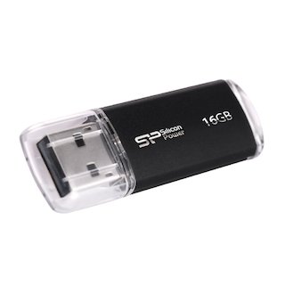 Флеш Диск Silicon Power 16Gb Ultima II-I Series черный
