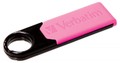 Флеш Диск Verbatim 8Gb MICRO PLUS DRIVE розовый USB 2.0
