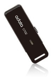 Флеш диск USB2.0 16Gb A-Data C702 Black
