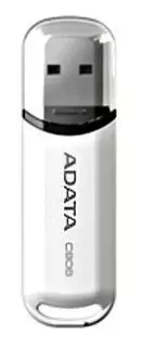Флеш диск USB 2.0 8Gb A-Data C906 white