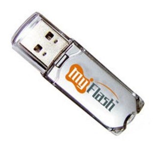 Флеш диск A-Data My Flash 16Gb USB2.0 PD1 Silver