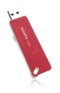 Флэш диск A-Data 8Gb C003 Red