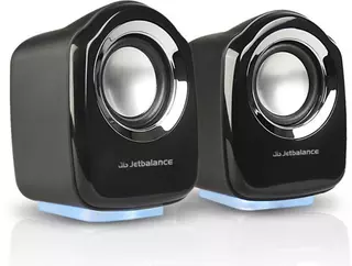 Колонки Jetbalance JB-109 2.0 черные (5W)