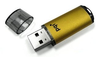 Флеш диск PQI 8Gb Traveling Disk USB 2.0 U172P Gold