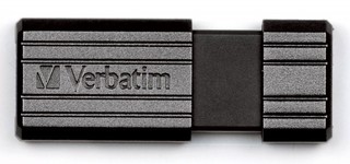 Флэш диск Verbatim 8Gb PINSTRIPE BLACK