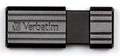 Флэш диск Verbatim 8Gb PINSTRIPE BLACK