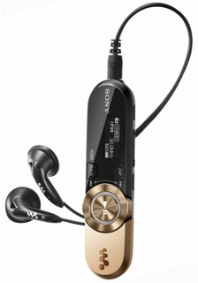 Плеер Flash Sony NWZB152FN 2Gb D&D + tuner золотой