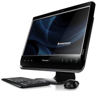 Моноблок Lenovo C200 18.5" AG Atom D525/2Gb/500Gb/DVDRW/MCR/W7St/WiFi/E85+/black/300cd/1000:1 1366*7