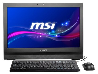 Моноблок MSI AP2011-046RU 20" HD Touch i3 2120/2Gb/500Gb/IntHDG/DVDRW/MCR/W7HP64/WiFi/black/250cd/10