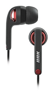 Наушники BBK EP-1250S черные с красным (вкладыши)