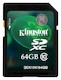 Флеш карта SDXC 64Gb Class10 Kingston SDX10V/64GB