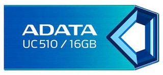 Флеш Диск USB 2.0 16Gb A-Data UC510 AUC510-16G-RBL синий