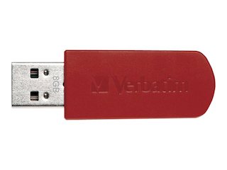 Флеш Диск Verbatim 8Gb Store n Go Mini 49831 USB2.0 красный
