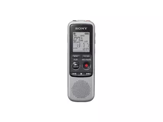 Цифровой Диктофон Sony ICDBX132.CE7 2048 Silver FM Mic SP MP3 microSD miniUSB 131Hr ААА