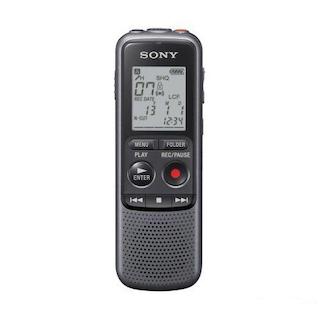 Цифровой Диктофон Sony ICDPX232.CE7 2048 Black Mic SP MP3 microSD miniUSB 22hr ААА