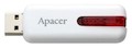 Флеш Диск Apacer 8Gb AH326 AP8GAH326W-1 USB2.0 белый