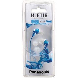 Наушники Panasonic RP-HJE118GUA голубой 1.1м