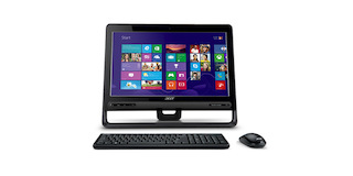 Моноблок Acer Aspire Z3-605 23" FHD i3 3227U/4Gb/1Tb 7.2k/HD8670m 1Gb/DVDRW/MCR/W8SL64/WiFi/BT