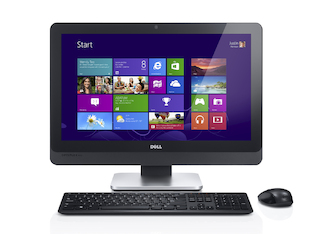 Моноблок Dell Optiplex 9010 23" FHD Touch i5 3470S (2.9)/4Gb/500Gb/HDG 2500/W8Pro64/Web/беспроводная клавиатура/беспроводная мышь