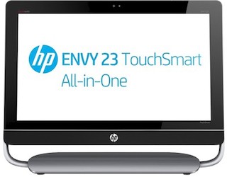 Моноблок HP Envy 23-d100er 23" FHD Touch P G2020/4Gb/1Tb/HD7450A 1Gb/DVDRW/Win8EM64/250cd/1000:1/Web/клавиатура/мышь /Beats audio/HDMI in