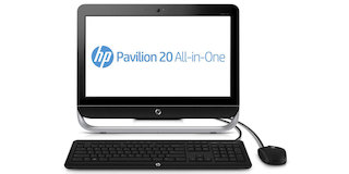 Моноблок HP Pavilion 20-b101er 20" HD+ E-series 1200/2Gb/500Gb/HD6320D 1Gb/DVDRW/W8EM64/250cd/1000:1 1600*900/Web/клавиатура/мышь /Beats audio/USB3.0