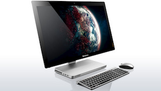 Моноблок Lenovo A720 27" FHD Touch i7 3630QM (2.4)/8Gb/1Tb/SSD 8Gb/GF630M 2Gb/DVDRW/Win8/WiFi/TV/RC/black 1920*1080/Web/беспроводная клавиатура+мышь