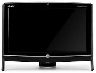 Моноблок Acer Veriton Z2650G 20.1" HD+ i5 3330S/4Gb/1Tb/IntHDG/DVDRW/MCR/W7Pro64/GETH/WiFi/BT/клавиатура/мышь