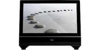 Моноблок iRU 311 21.5" HD i3 3220/4Gb/1Tb/IntHDG/DVDRW/AV/No OS/WiFi/black/Web/клавиатура/мышь