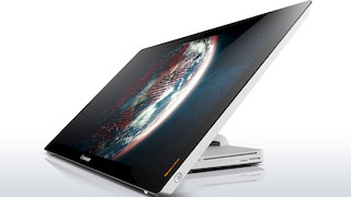Моноблок Lenovo A730 27" AG Touch i7 4700MQ (2.4)/8Gb/1Tb/SSD 8Gb/GT745M 2Gb/DVDRW/W8SL64/WiFi/black 2560*1440/Web/бесп клавиатура/бесп мышь