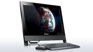 Моноблок Lenovo ThinkCentre Edge 72z 20" HD+ P G2020 (2.9)/4Gb/500Gb/IntHDG/DVDRW/MCR/W7Pro64/WiFi 1600*900/Web/клавиатура/мышь/WIN8 PRO64 RDVD/DP