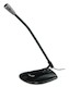 Микрофон  Genius Mic-01A металик/черный