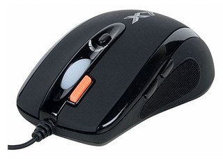 Мышь A4Tech X-710BK черный оптическая (2000dpi) USB (7but)