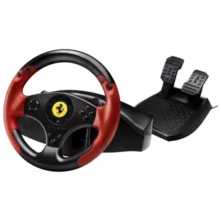 Руль ThrustMaster Ferrari Red Legend 4060052 черный/красный USB обратная связь PC/PS3