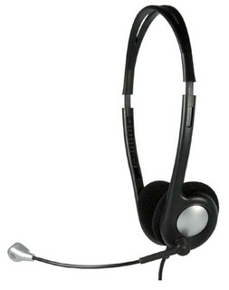 Наушники+микрофон SHP-315 стерео лёгкие регулятор громкости
