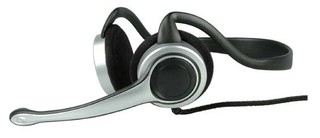 Наушники+микрофон SHP-435 стерео лёгкие регулятор громкости