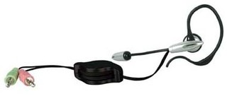 Наушники+микрофон SNet-105T компактная моно гарнитура, регулировка длины кабеля