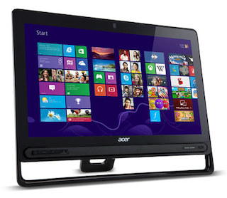 Моноблок Acer Aspire Z3-605 23" FHD i3 3227UB/6Gb/1Tb/HD8670 1Gb/DVDRW/MCR/Win8/WiFi/BT/Web/клавиатура/мышь