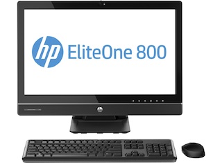 Моноблок HP EliteOne 800 23" IPS i3 4130/1x4Gb/500Gb/DVDRW/MCR/W8Pro64dng/WiFi/клавиатура/мышь /2013 Tilt/Swivel/Recline/HAS 800/600