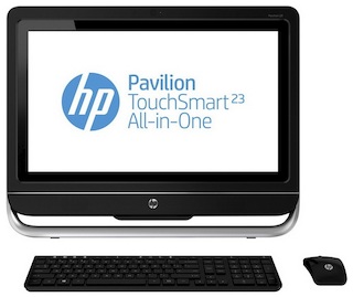 Моноблок HP Pavilion TS 23-f306er 23" FHD P G2030/4Gb/500Gb/G710A 1Gb/DVDRW/W8EM64/Web/клавиатура/мышь