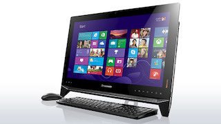 Моноблок Lenovo B550 23" HD i7 4770/12Gb/2Tb/HD8850 2Gb/DVDRW/Win8/WiFi/BT/black 1920*1080/Web/беспроводная клавиатура/беспроводная мышь /черный
