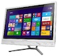 Моноблок Lenovo C360 19.5" HD P G3220T/4Gb/500Gb/GF705M 2Gb/DVDRW/W8.1 64/WiFi/BT/white 1600*900/Web/клавиатура /белый